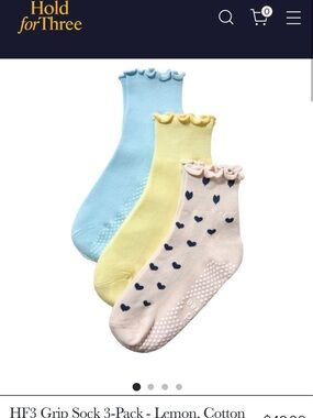 HF3 Pilates Grip Socks